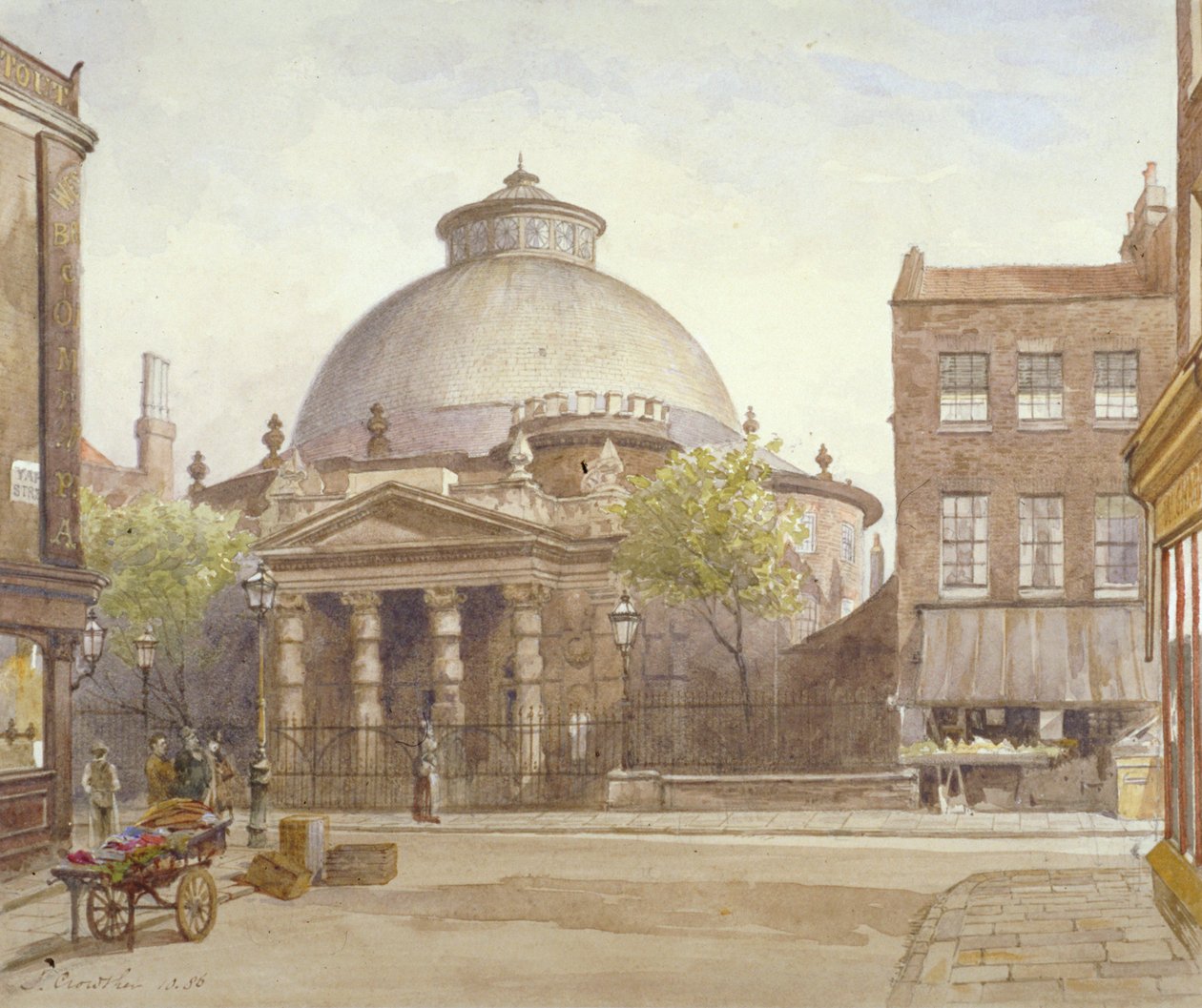 Chapelle Spa Fields, Exmouth Street, Finsbury, Londres - John Crowther