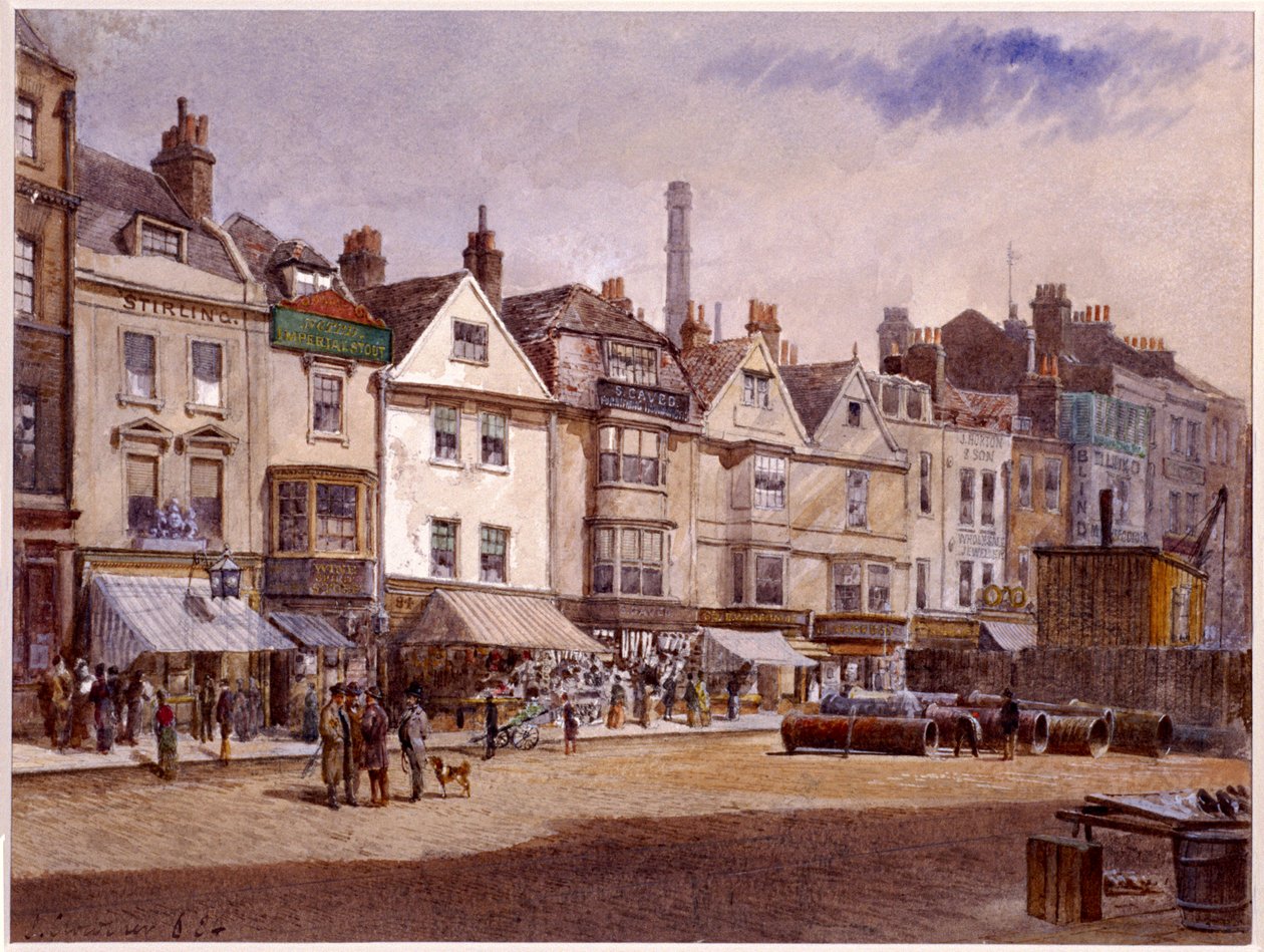 Whitechapel High Street, Stepney, Londres, 1884 - John Crowther
