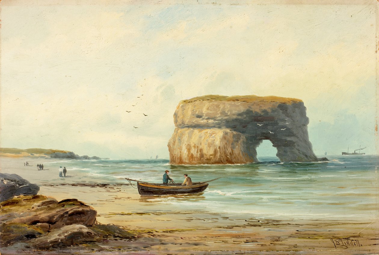 Marsden Rock, c.1885-1910 - John Davison Liddell