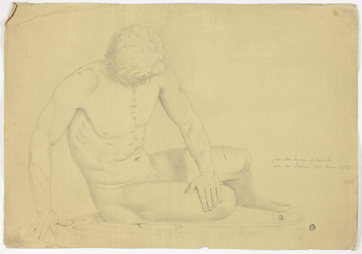 Statue du Gaulois Mourant - John Downman