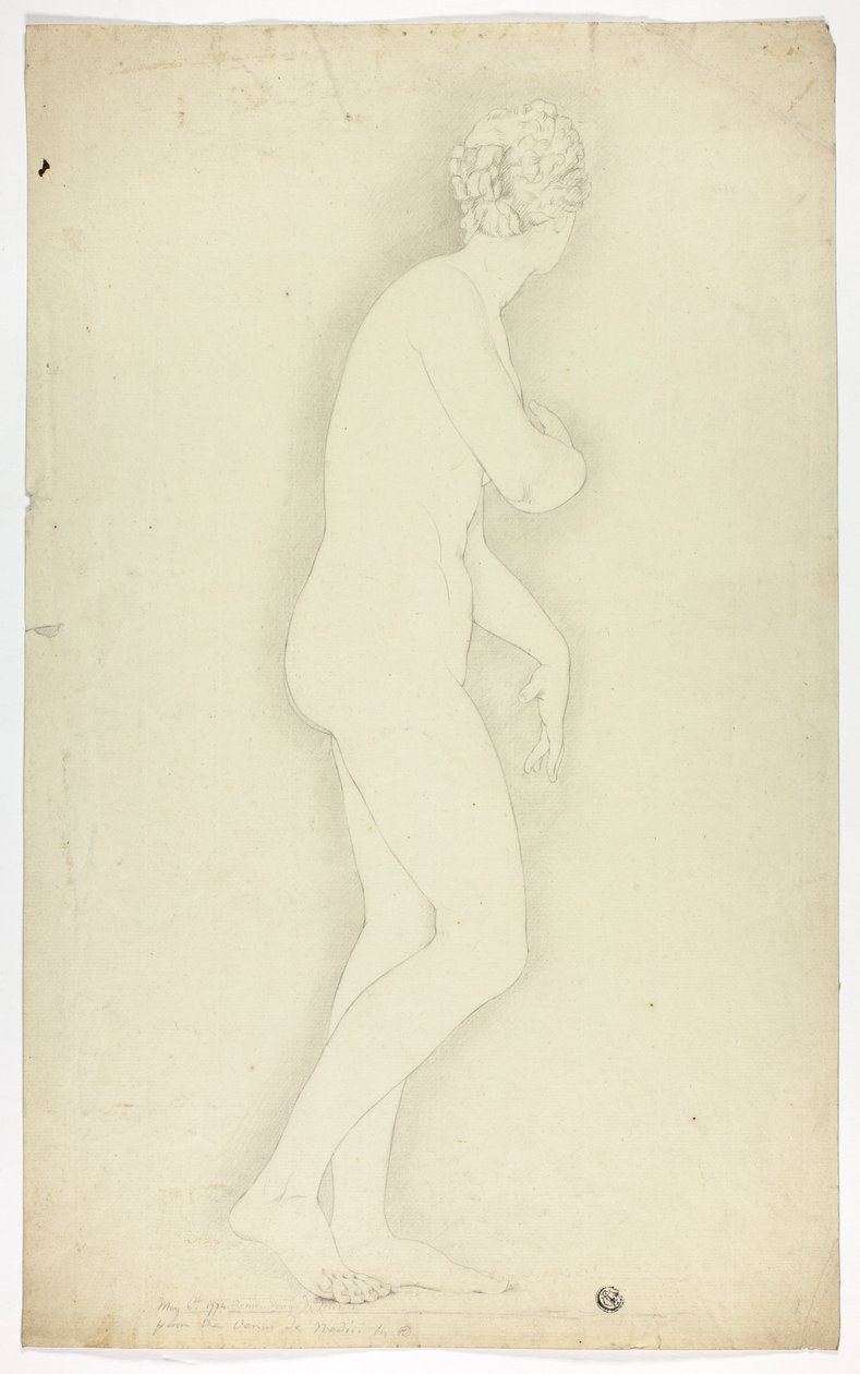 Statue de la Vénus de Médicis - John Downman