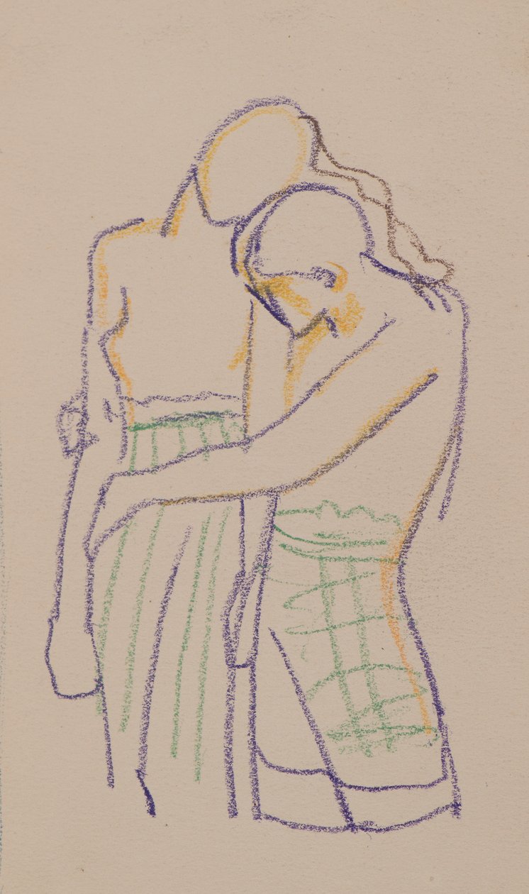 Sans titre [Naoise et Deirdre] - John Duncan