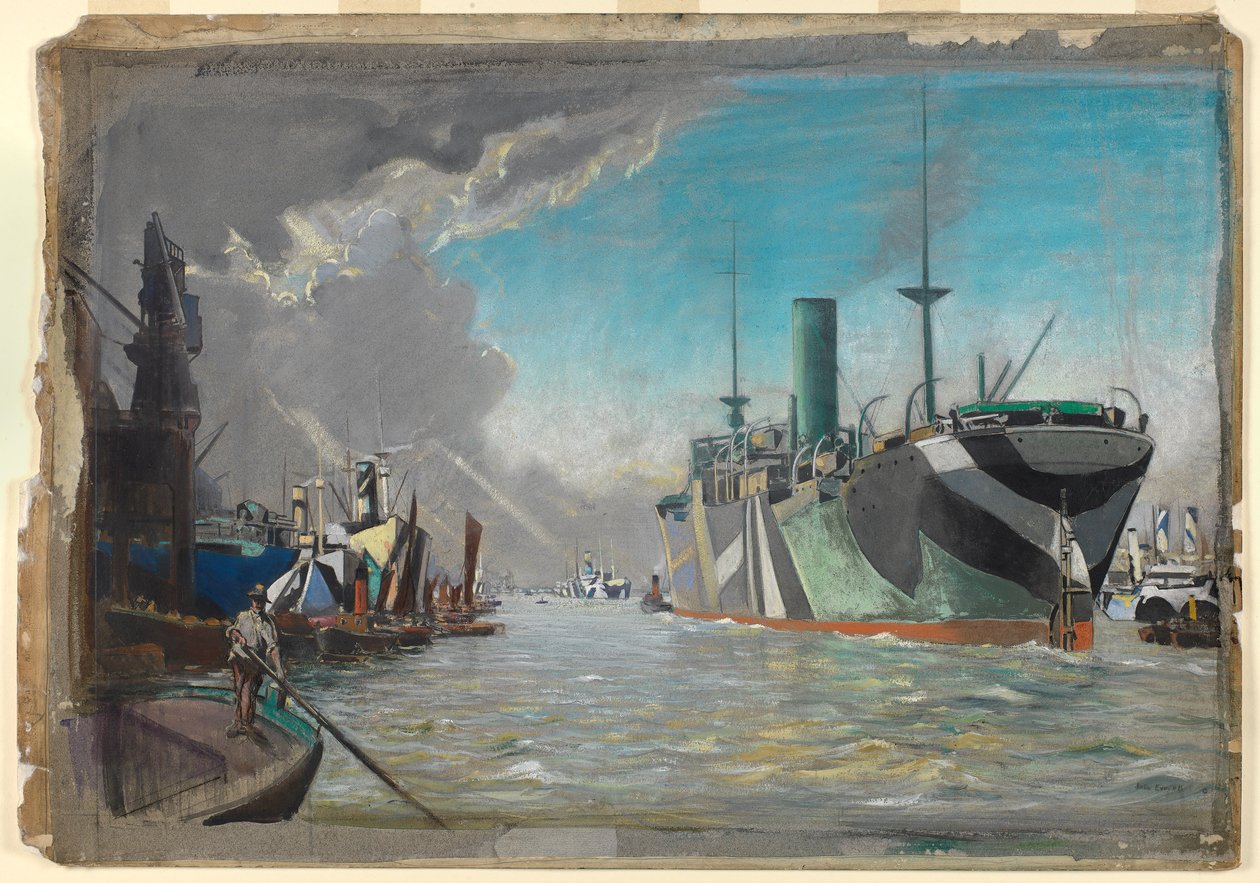 Sur la rivière de Londres - John Everett