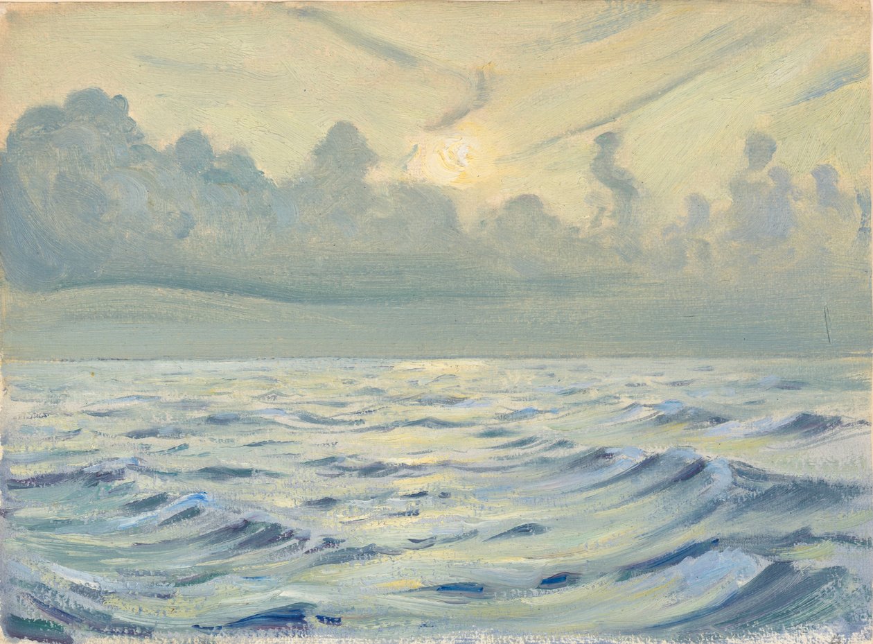Paysage marin, fin 19e siècle - milieu 20e siècle - John Everett