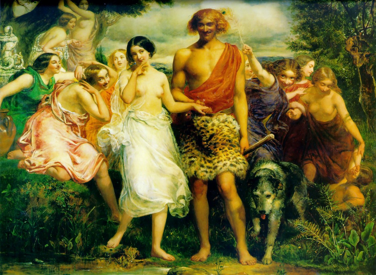 Cymon et Iphigénie - John Everett Millais