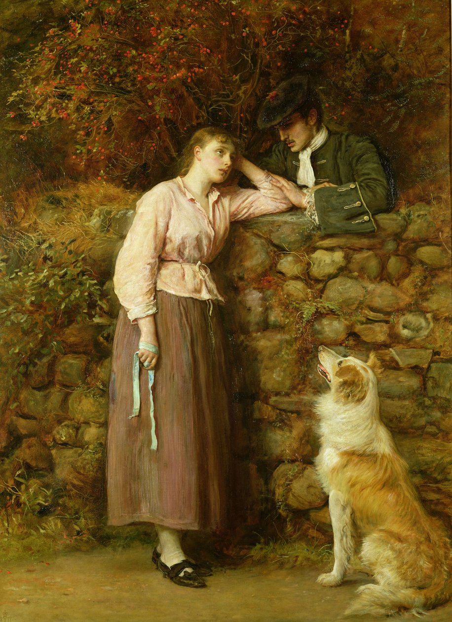 Effie Deans, de « Le Cœur du Midlothian » par Sir Walter Scott, 1877 - John Everett Millais