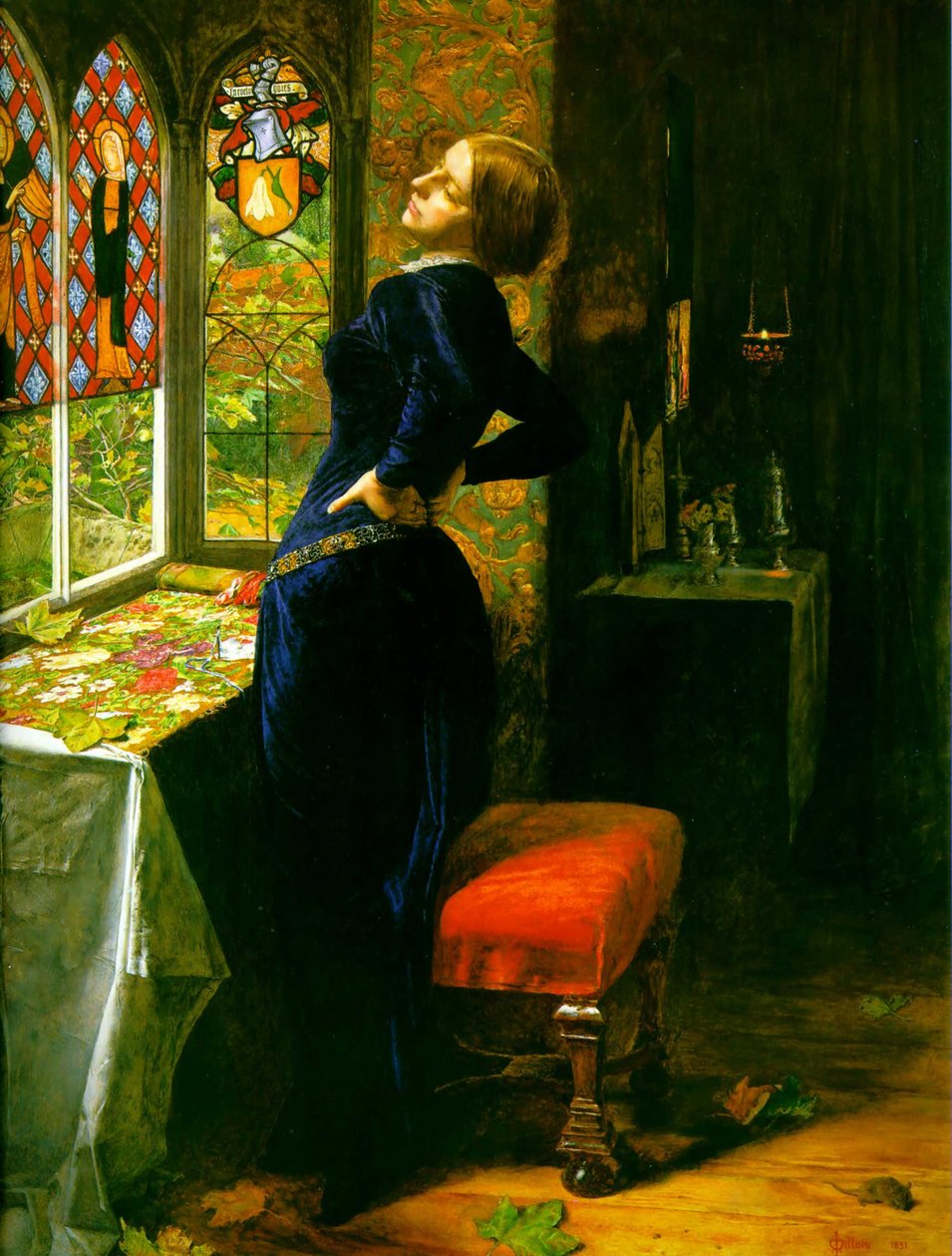 Mariana à la Grange aux Moissons - John Everett Millais