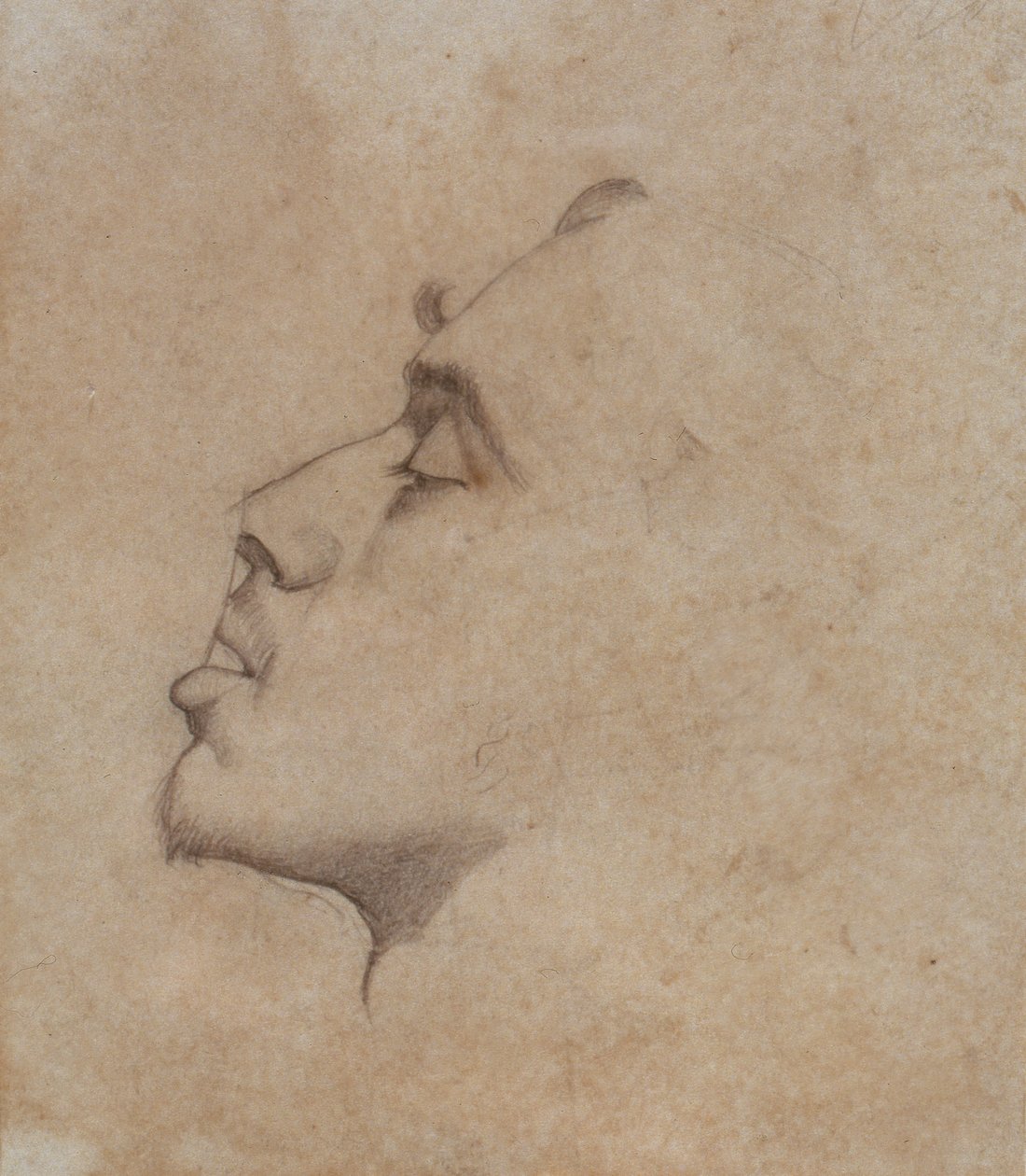 Portrait de Dante Gabriel Rossetti - John Everett Millais