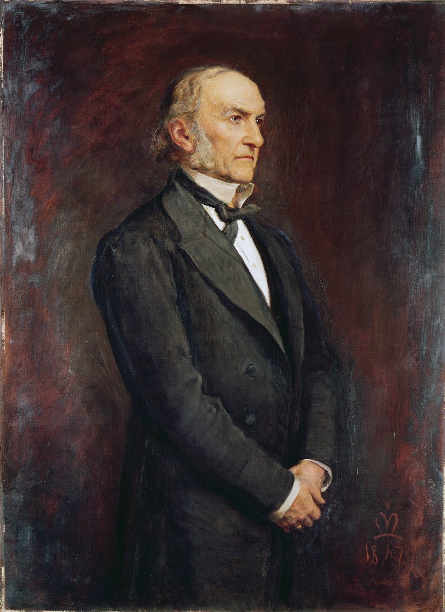 Portrait de William Ewart Gladstone (1809-1898) 1879 - John Everett Millais