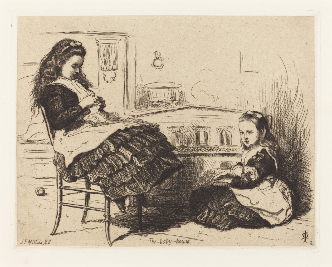 La Maison de poupée - John Everett Millais