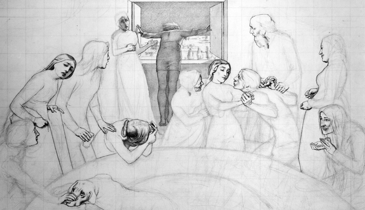 La veille du déluge, vers 1850 - John Everett Millais
