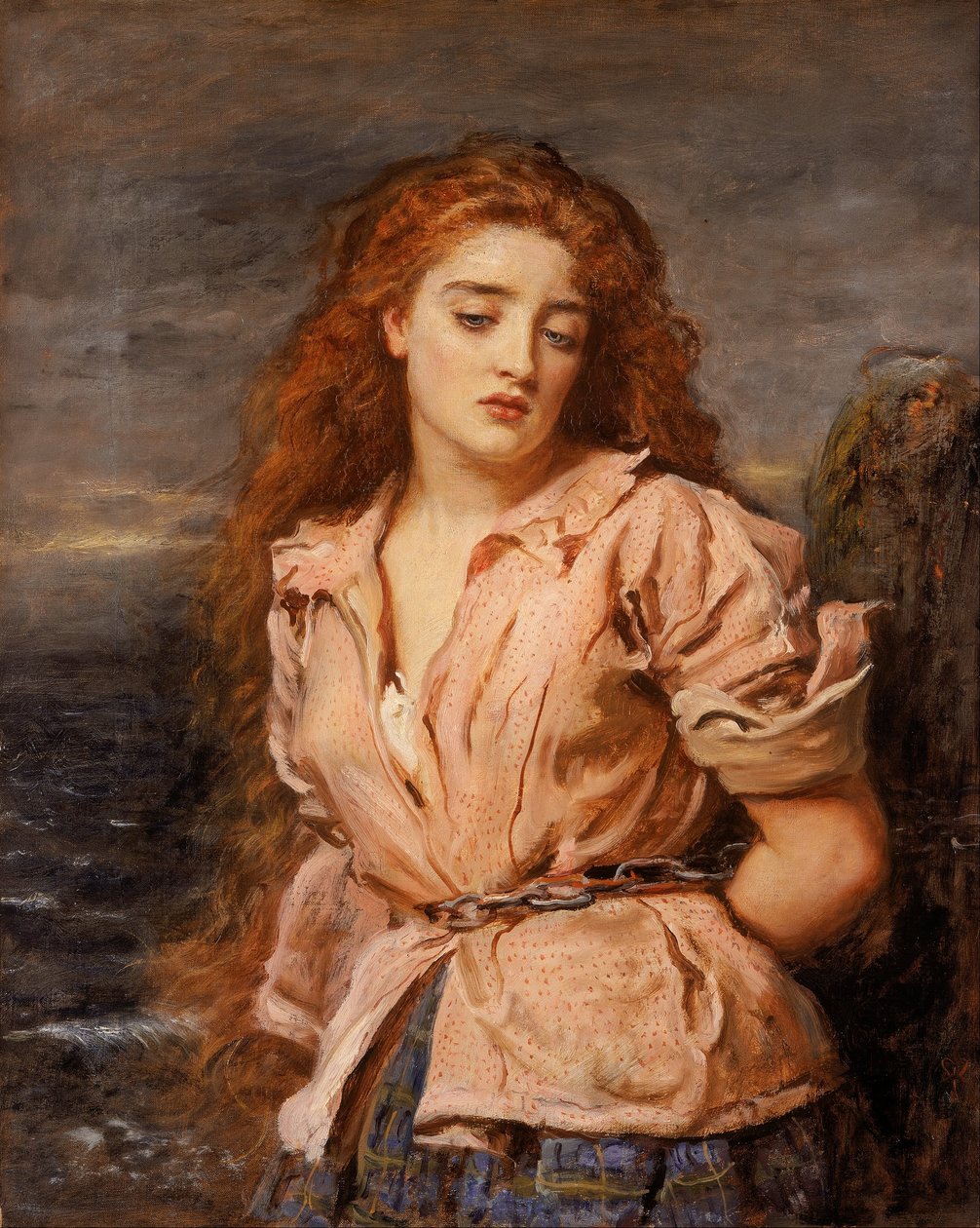 Le martyr du Solway"
" - John Everett Millais