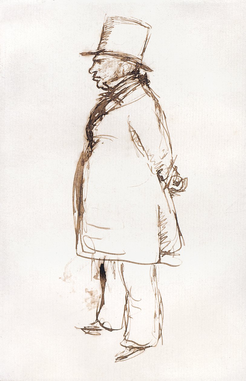 Turner le jour du vernissage à la Royal Academy - John Everett Millais