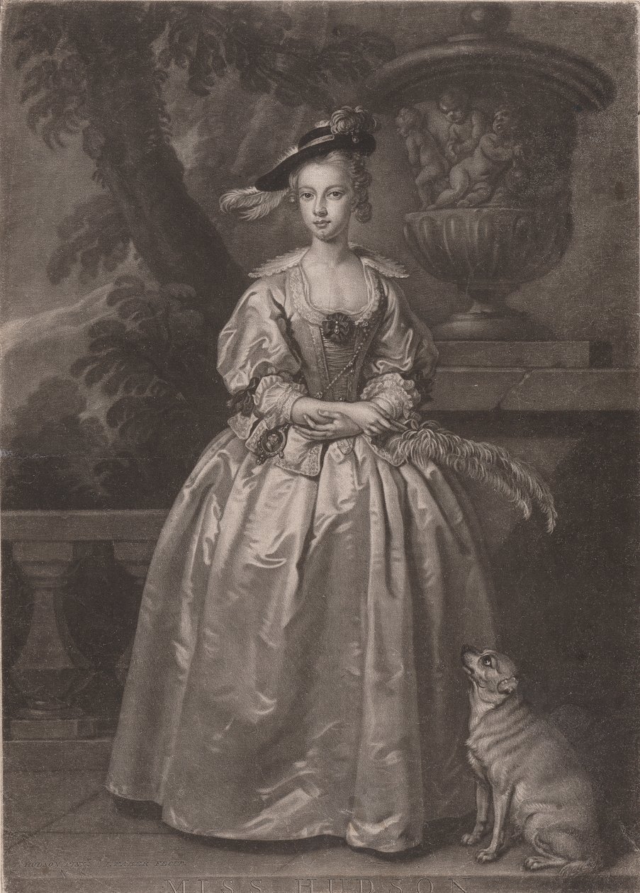 Mademoiselle Hudson - John Faber the younger