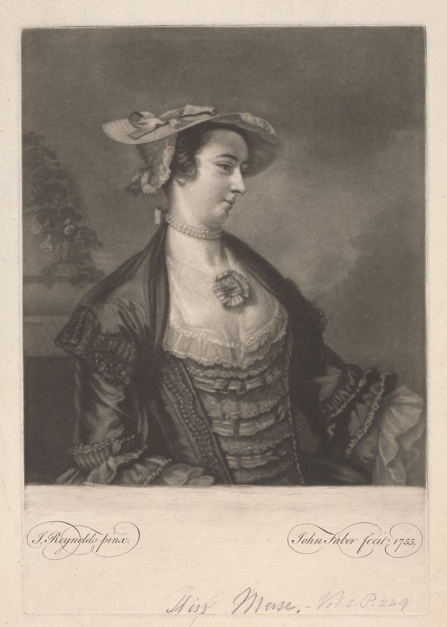 Mademoiselle Meux - John Faber the younger