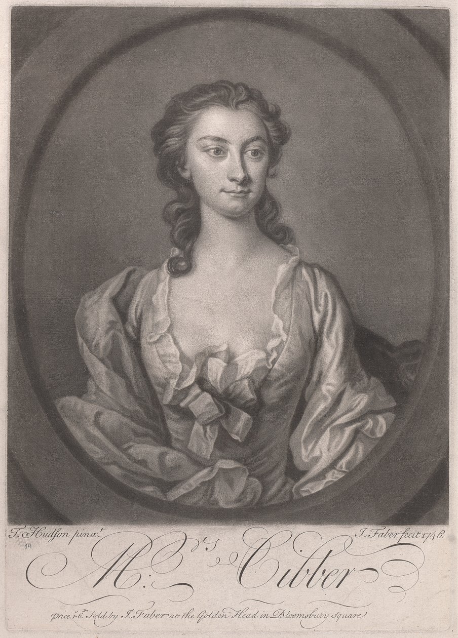Mme Cibber - John Faber the younger