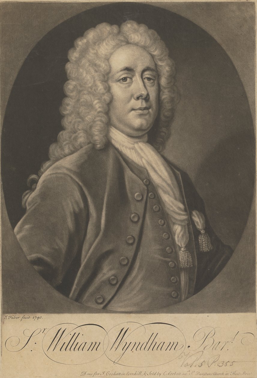 Sir William Wyndham - John Faber the younger