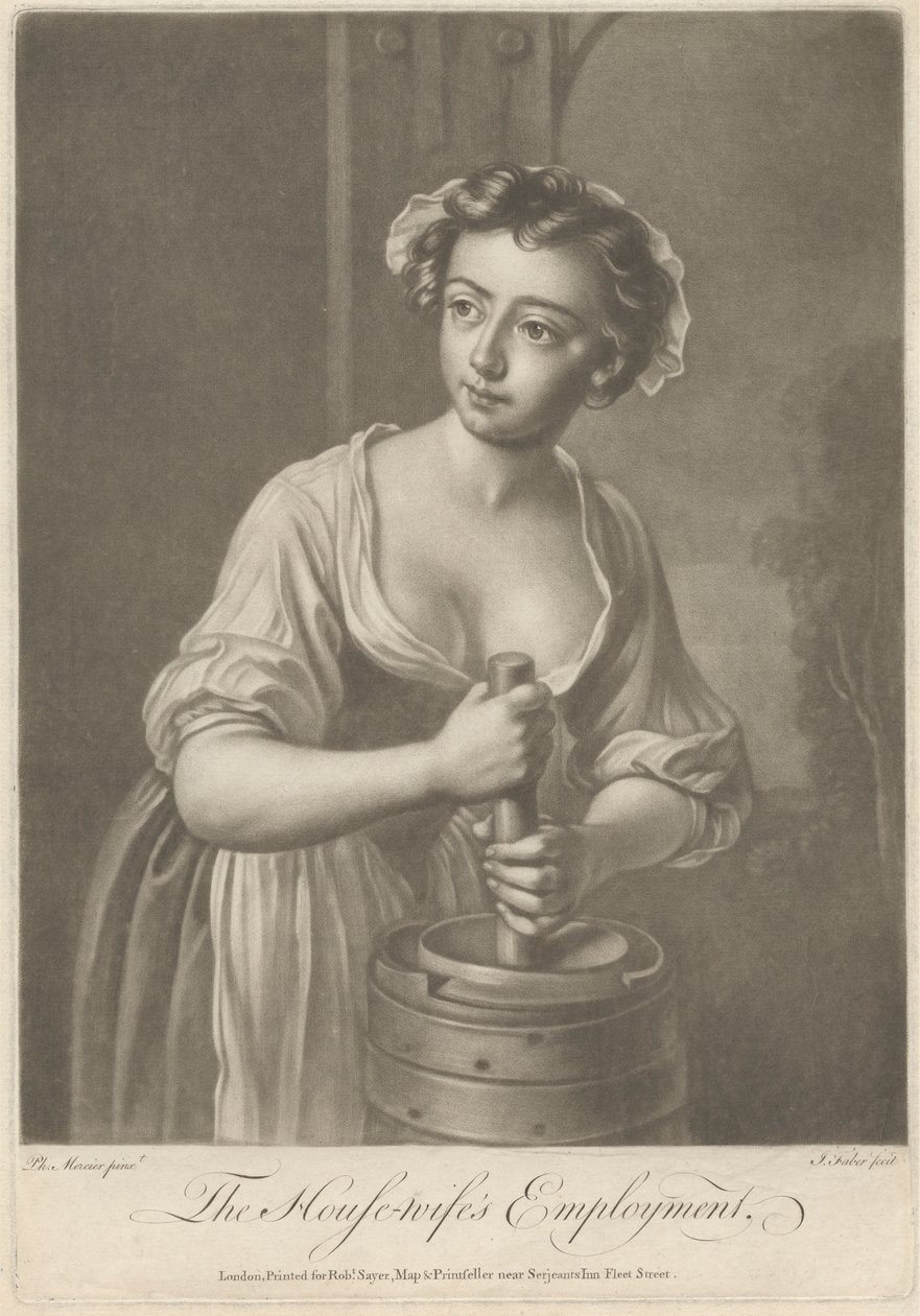 Les Occupations de la Ménagère - John Faber the younger