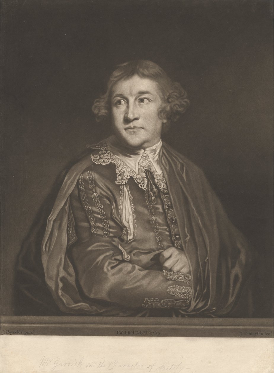David Garrick dans le rôle de 