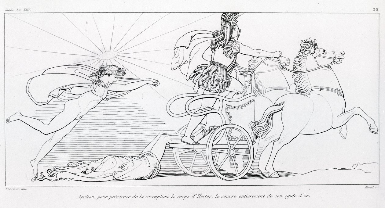 Apollon, dieu du Soleil, pour préserver le corps d