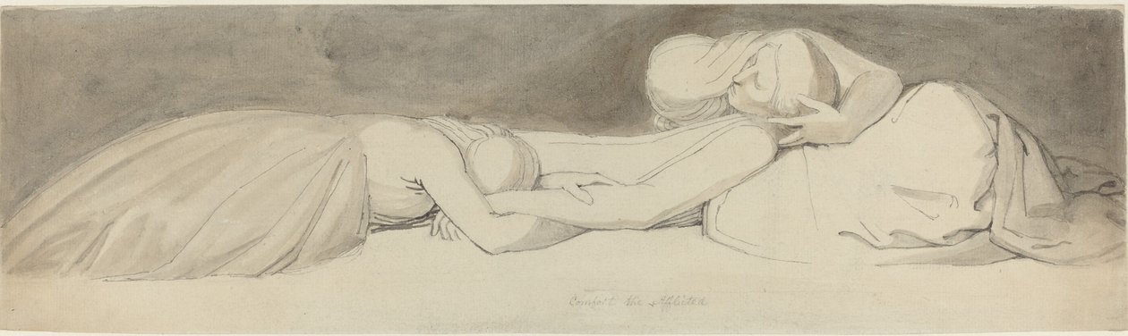 Consoler les affligés - John Flaxman