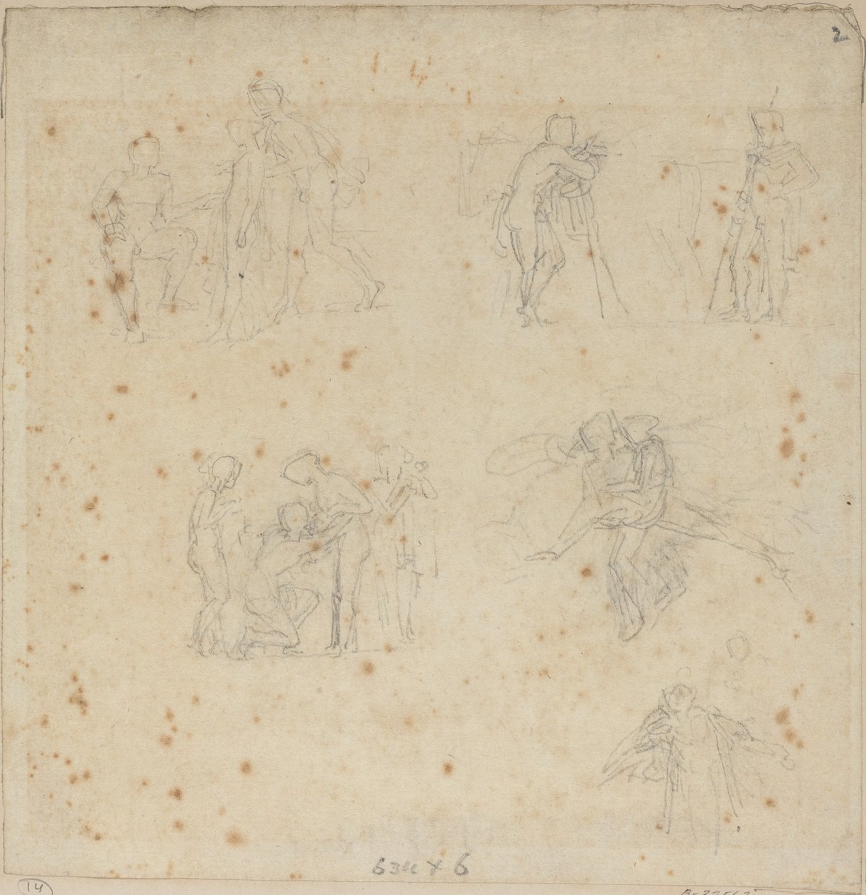 Études de figures - John Flaxman