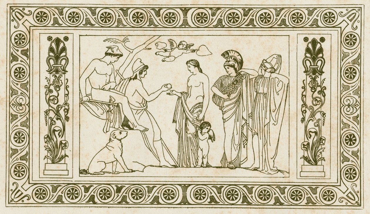 Jugement de Paris (illustration) - John Flaxman