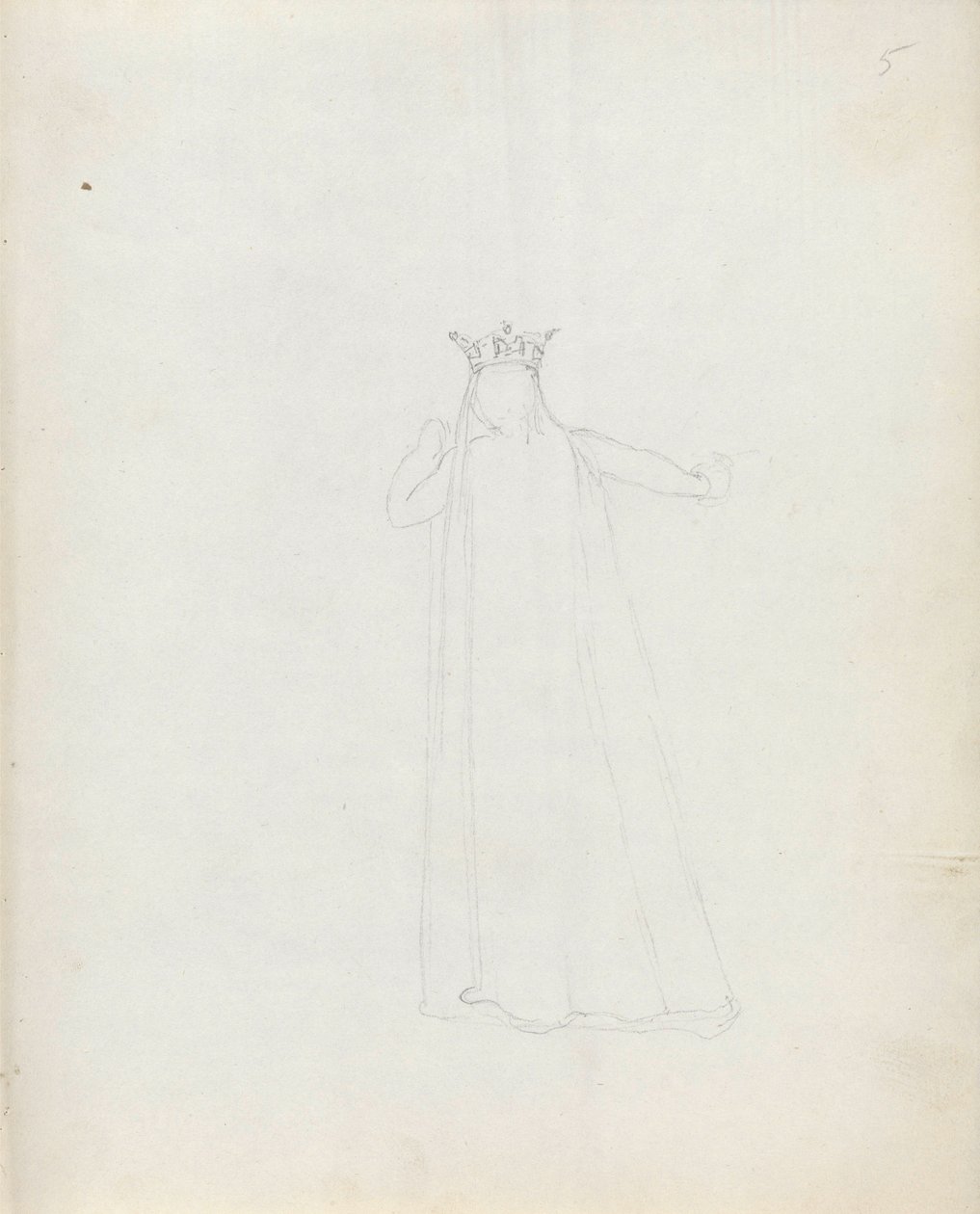 Mme Siddons en Constance, 1783 - John Flaxman