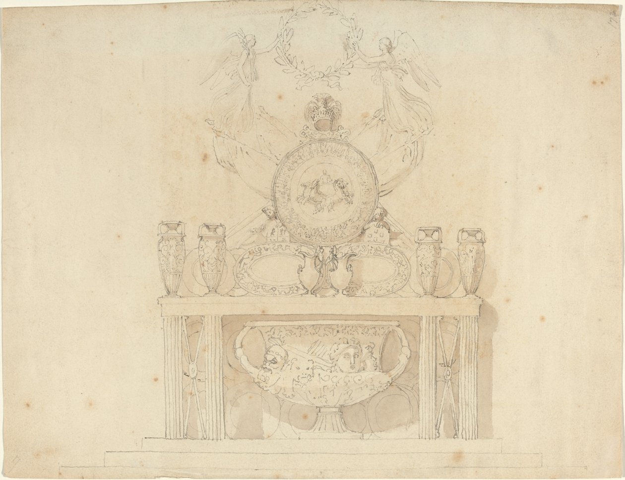 Étude pour les Décorations du Palais de Buckingham - John Flaxman