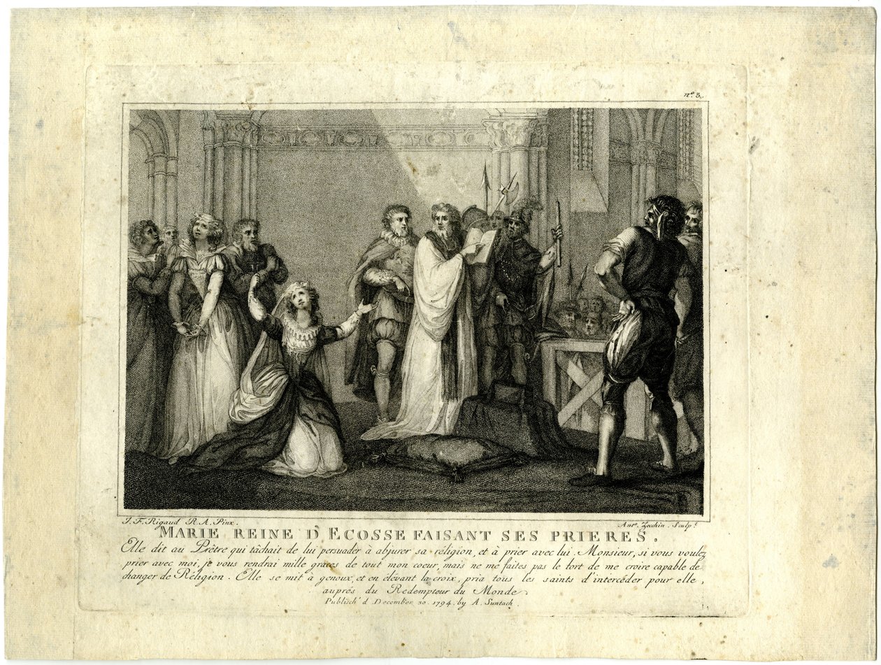 Les dernières heures de Mary Stuart, reine d