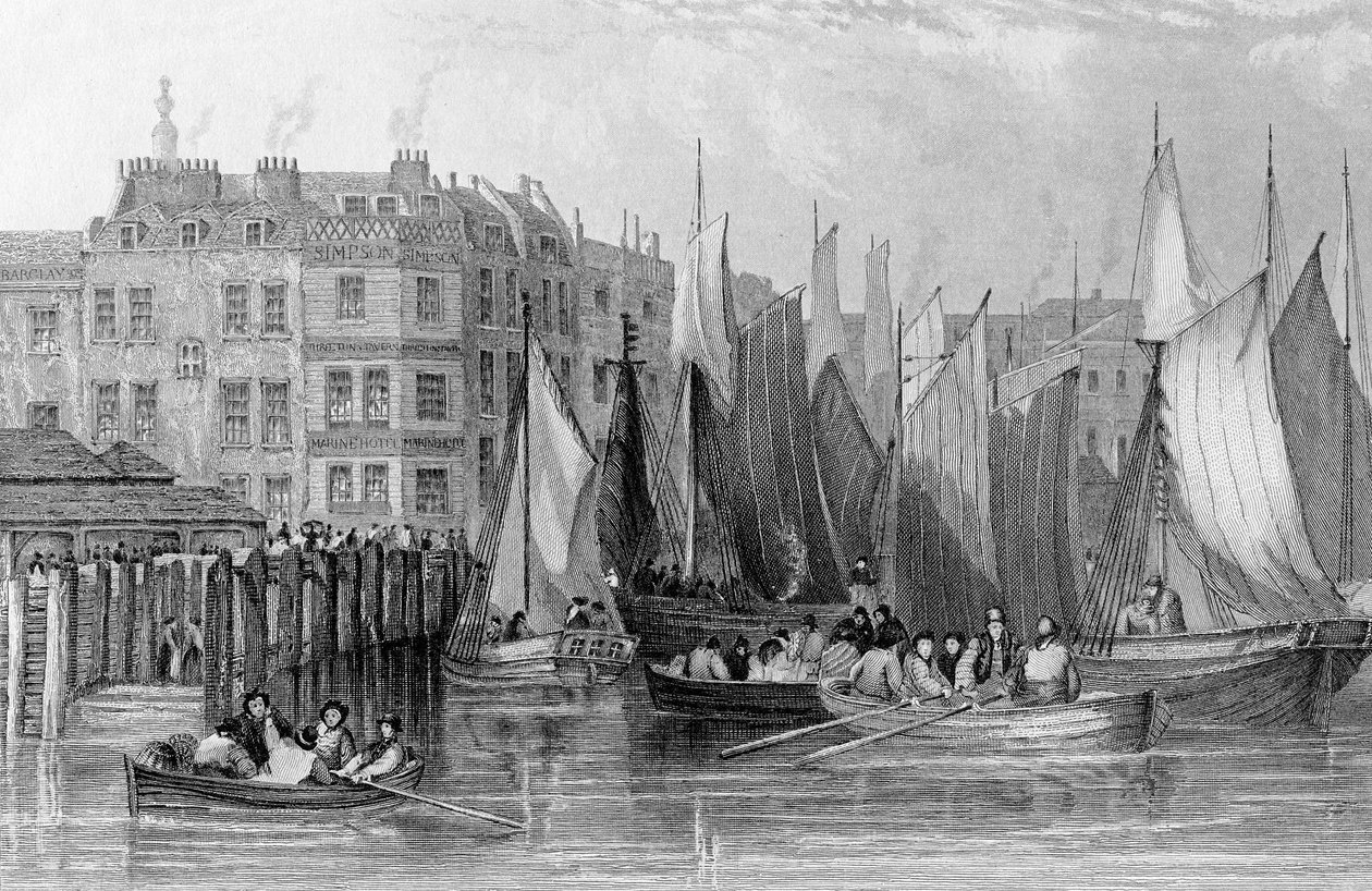 Billingsgate, illustration dans 