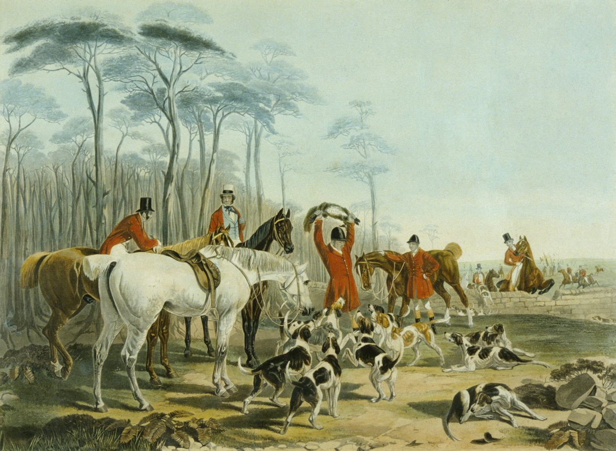 La mort, gravé par Huffman et Mackrill - John Frederick Herring Snr
