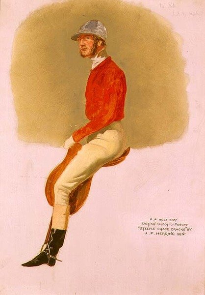 Esquisse de portrait de P.P. Rolt Esq. pour 