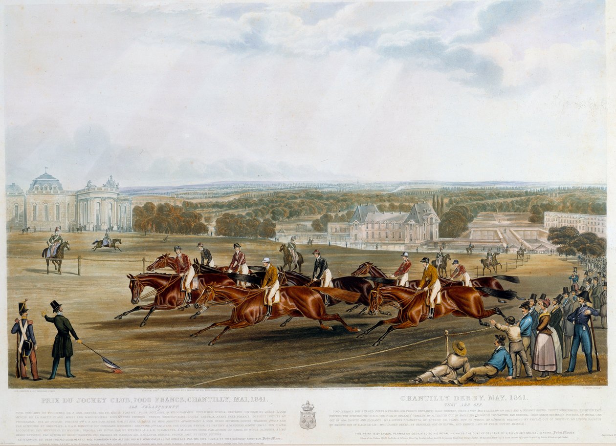 Prix du jockey club à Chantilly en 1841 - John Frederick Herring Senior