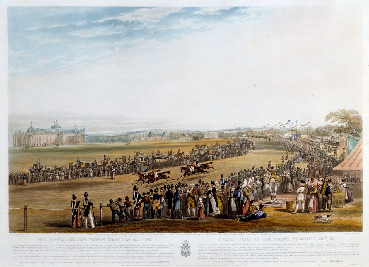 Prix spécial de 5000 francs à Chantilly en 1841 - John Frederick Herring Senior
