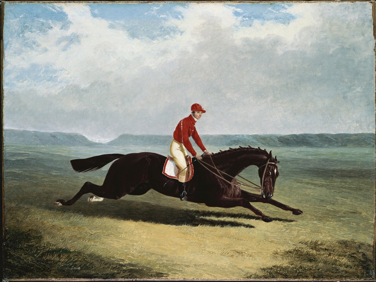Le Baron avec Bumpy Up, à Newmarket - John Frederick Herring Senior