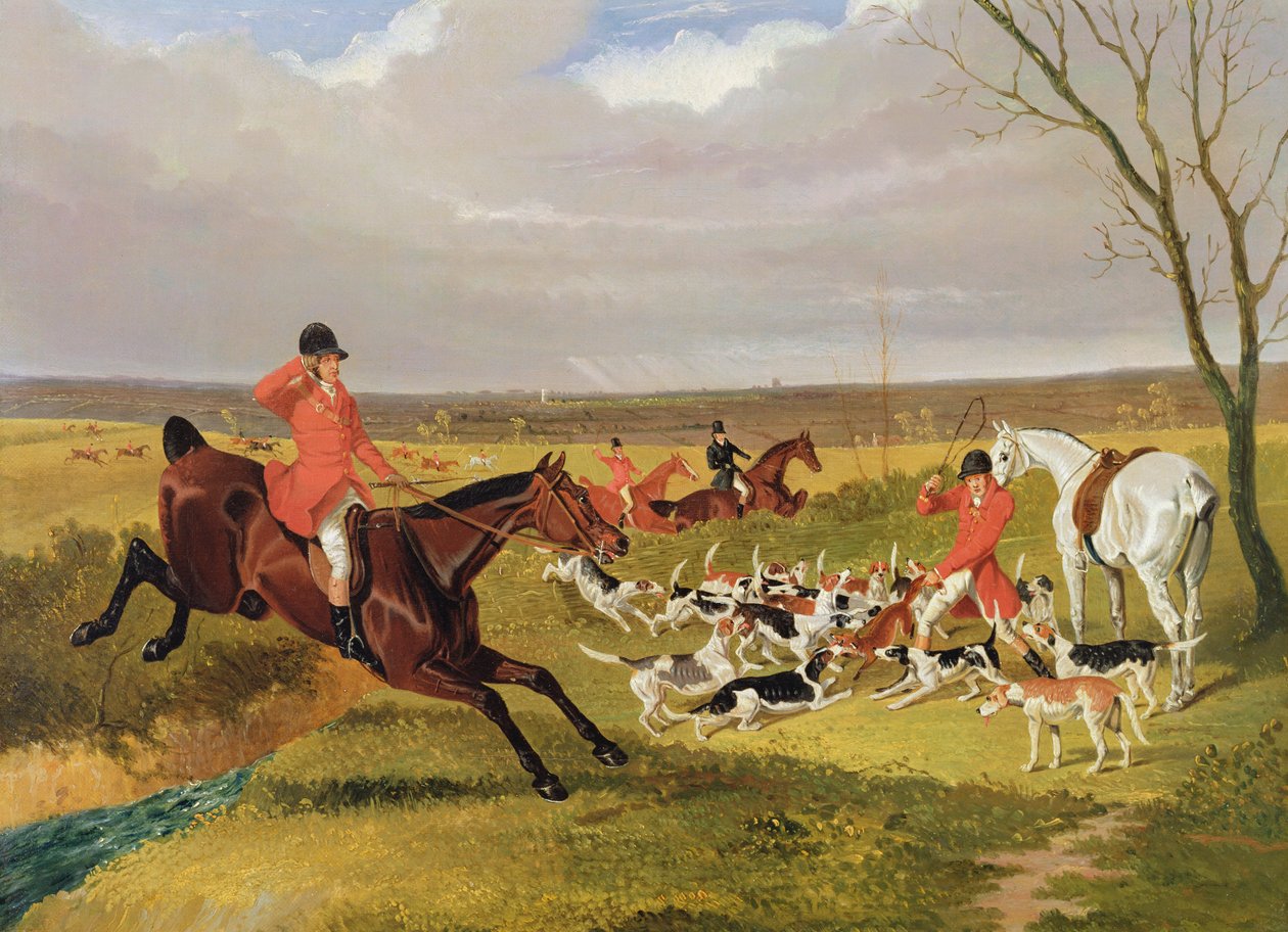 La chasse au Suffolk - La mort - John Frederick Herring Senior
