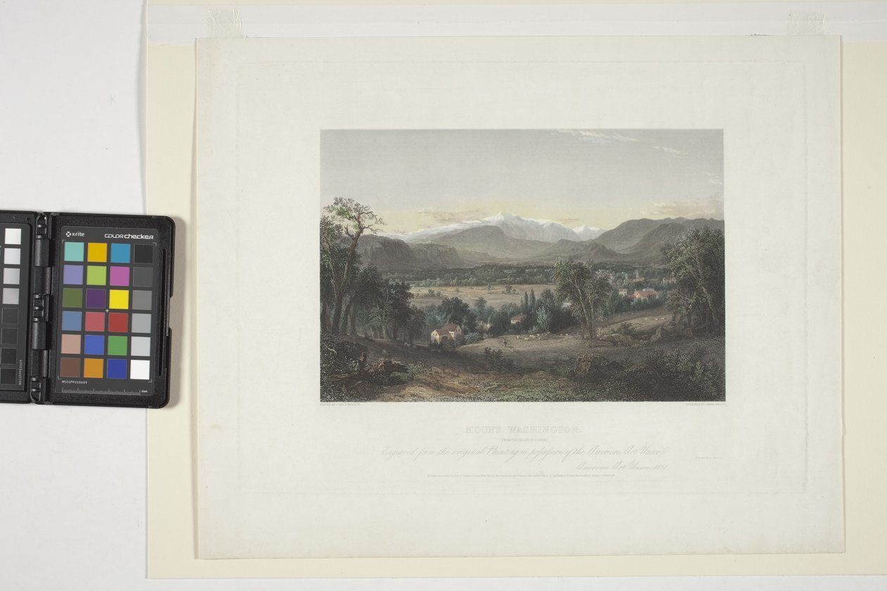 Mont Washington depuis la vallée de Conway - John Frederick Kensett