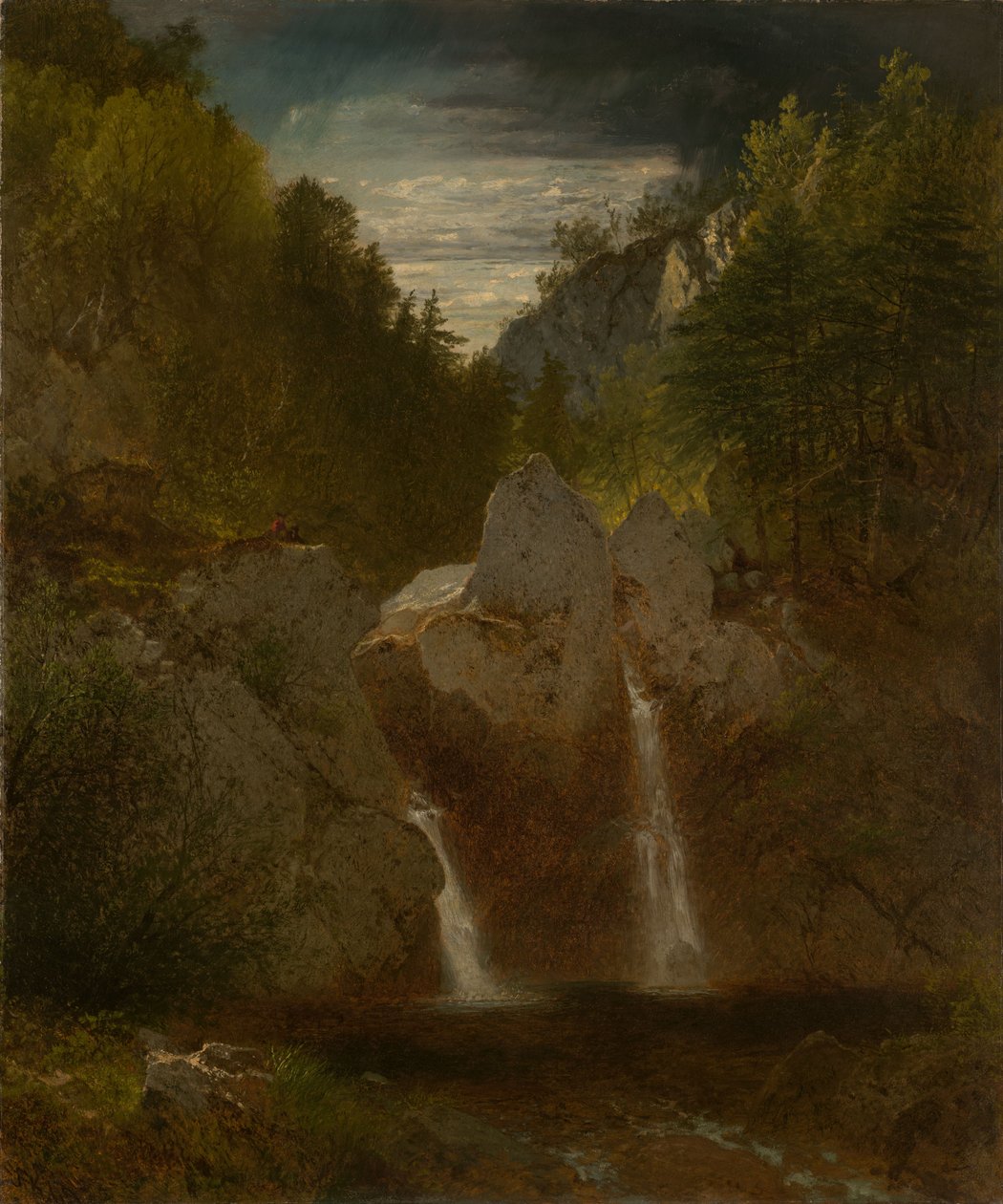 Rocky Pool, chutes de Bash Bish - John Frederick Kensett