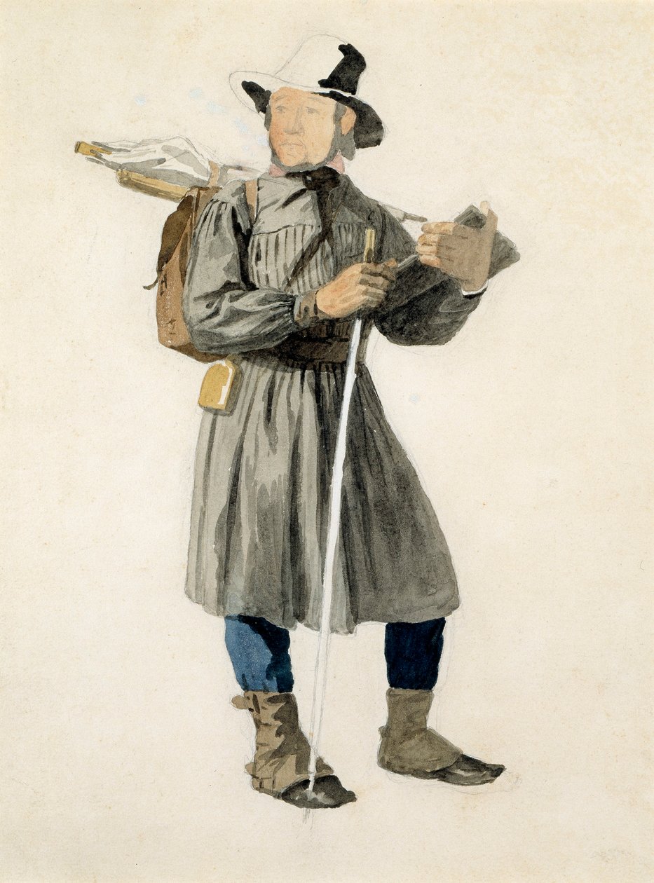 Artiste debout - John Frederick Kensett
