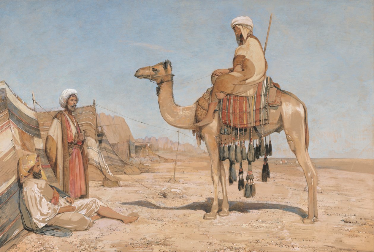Un campement bédouin ; ou, Bédouins arabes - John Frederick Lewis