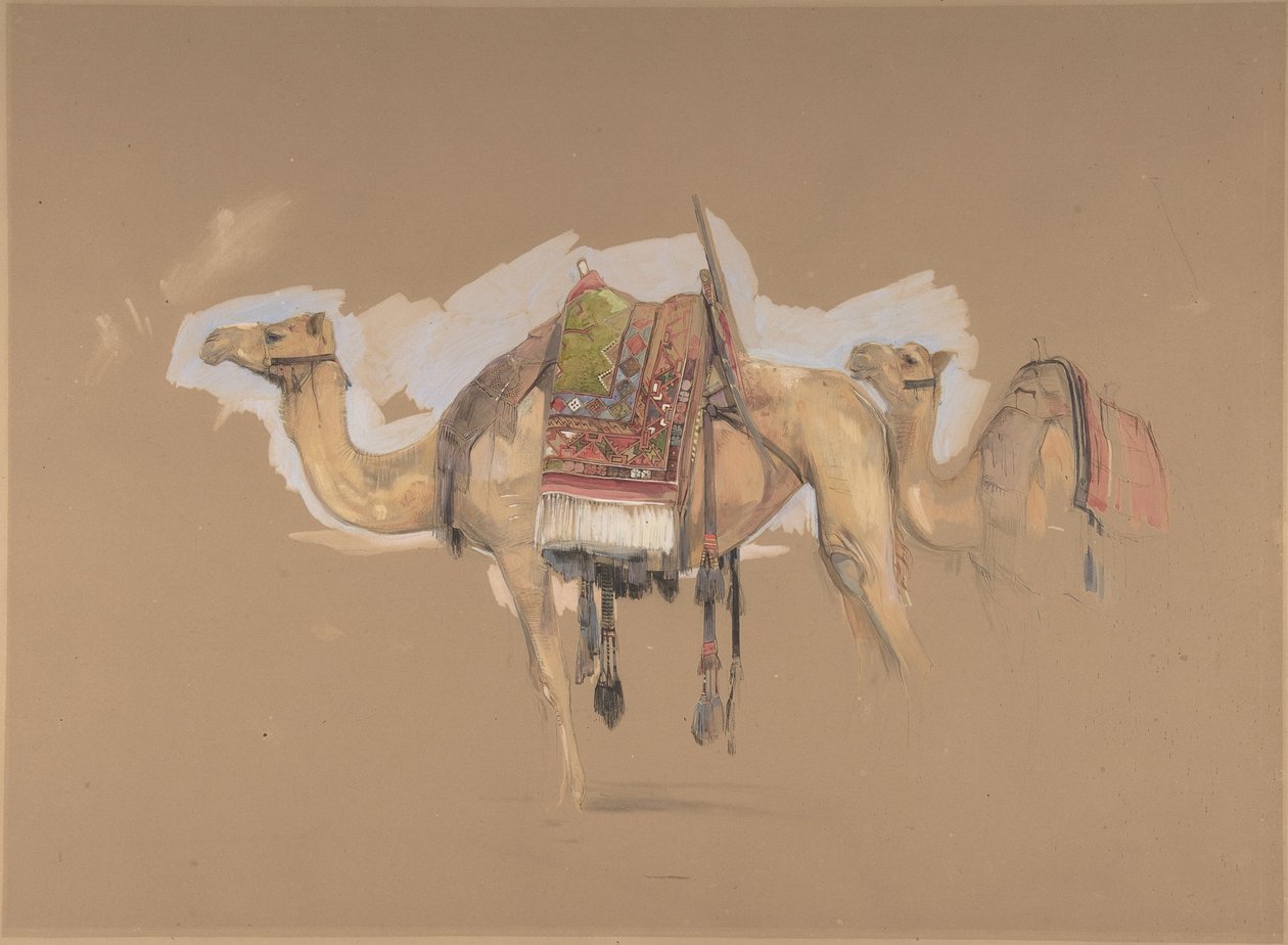 Deux chameaux - John Frederick Lewis