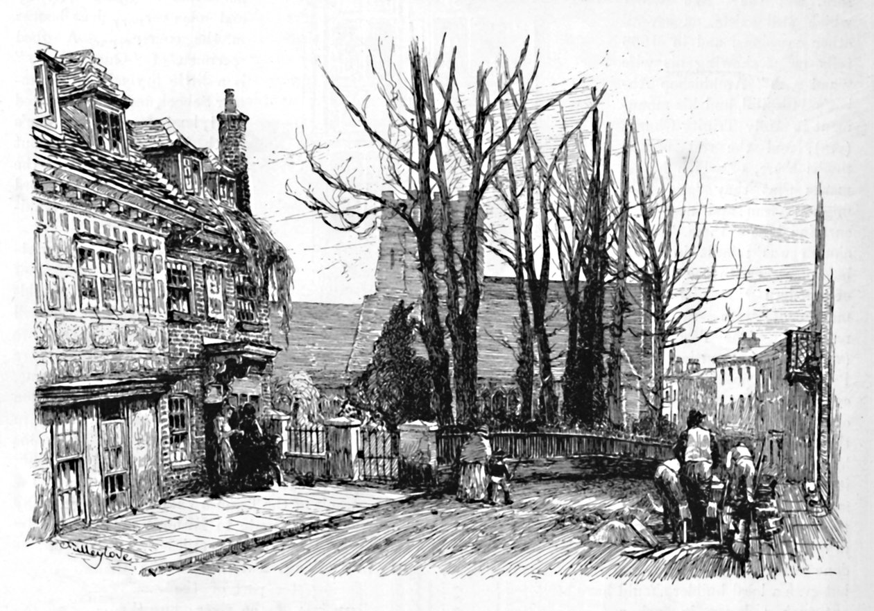 Rue de la carrière, avec St. Marys, 1886 - John Fulleylove