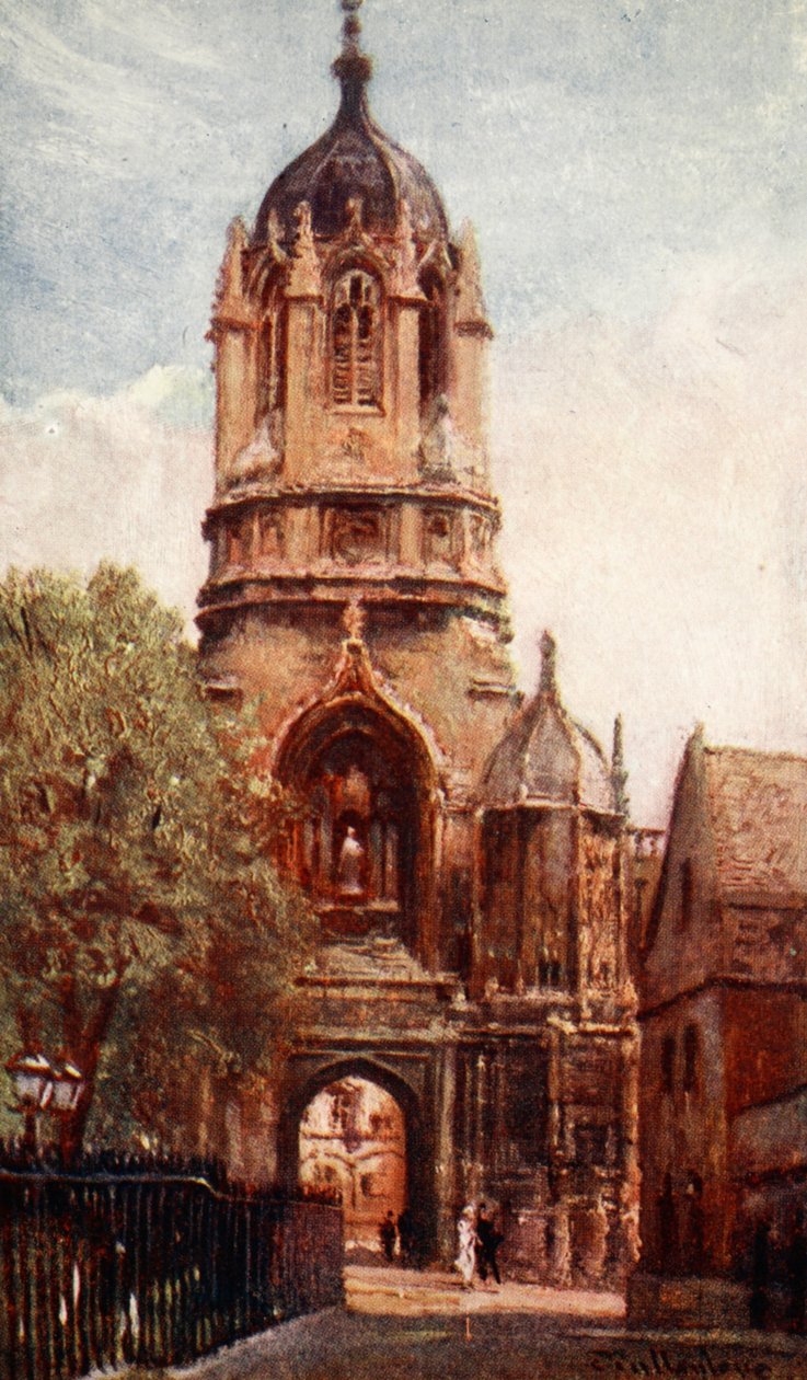 Tom Tower, Christ Church College, 1903 - John Fulleylove