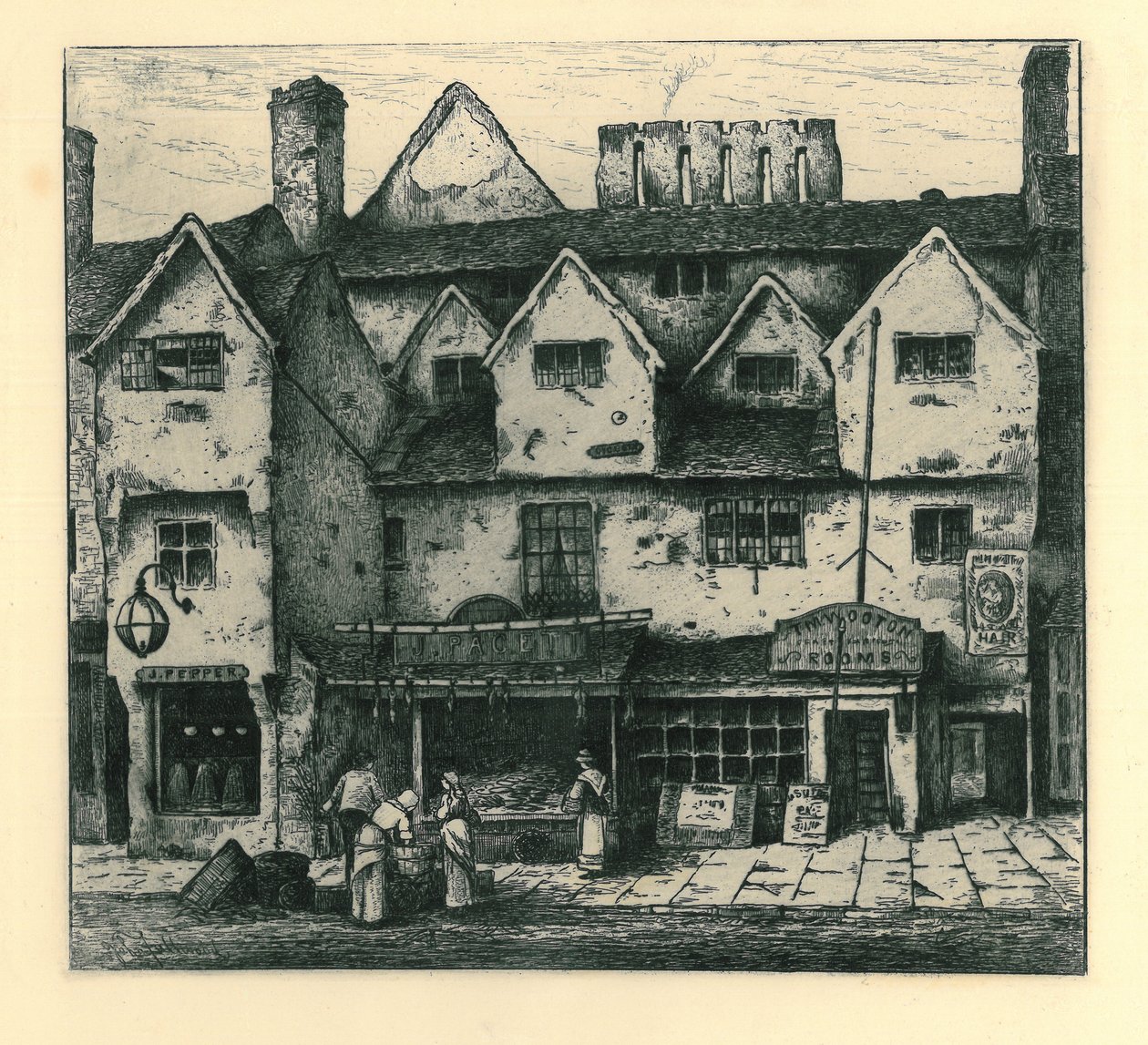 Vieilles Maisons, Digbeth, Walsall, de 