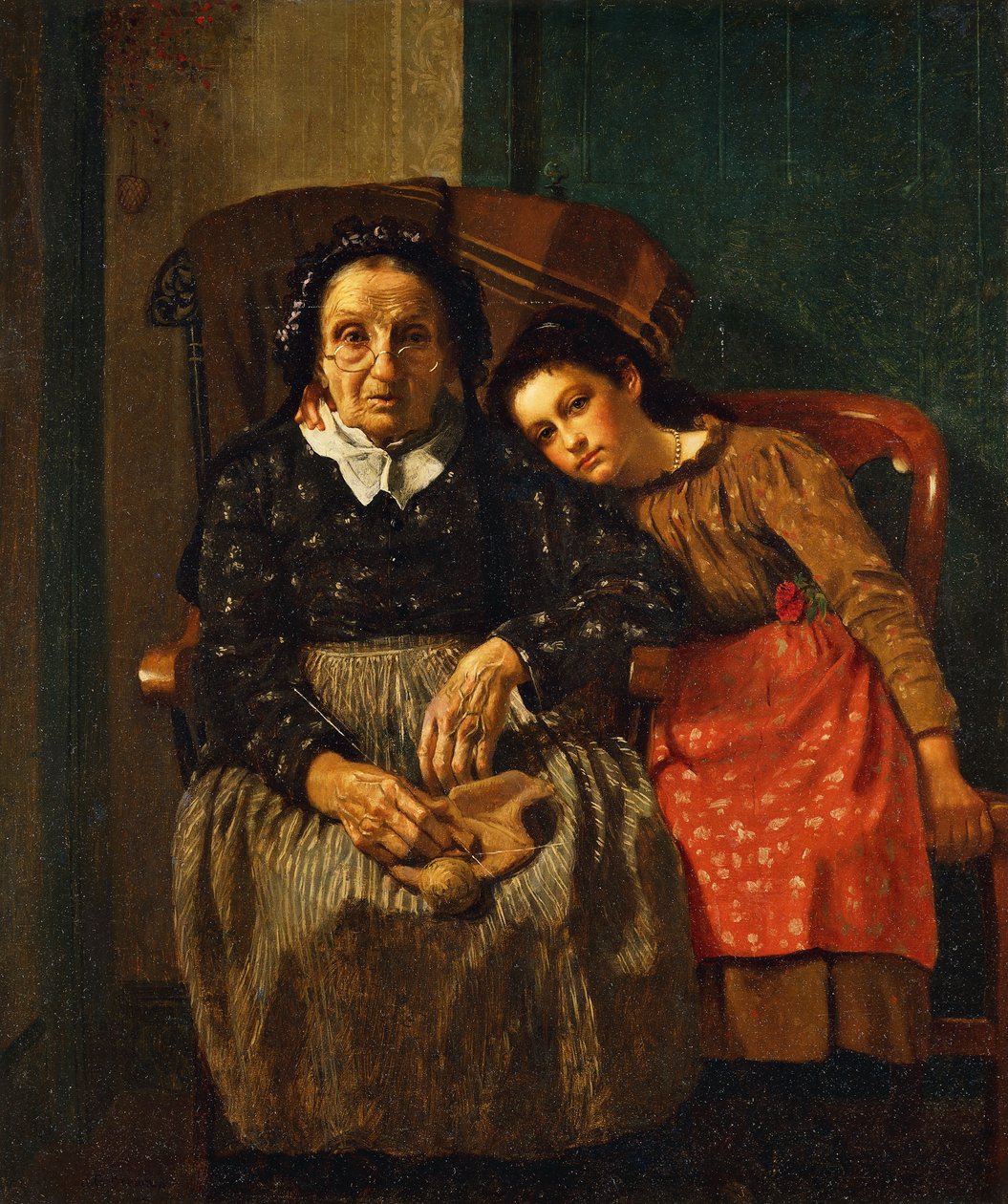 Le favori de grand-mère - John George Brown