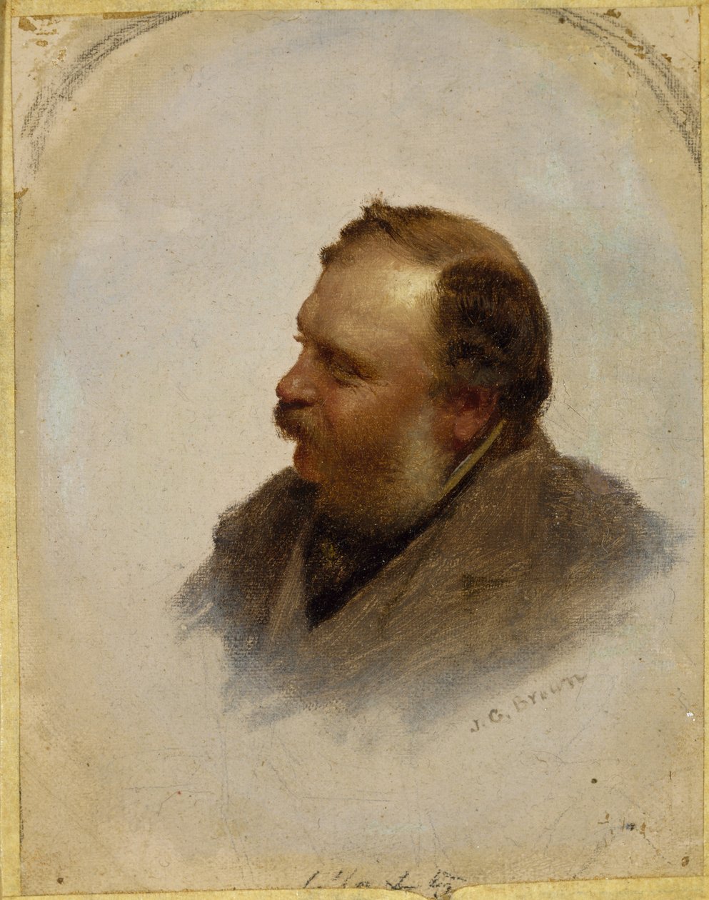Portrait de William Brand, vers 1862 - John George Brown