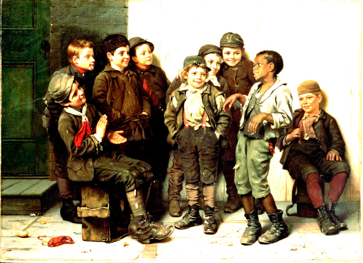 La Danse de Rue, 1883 - John George Brown
