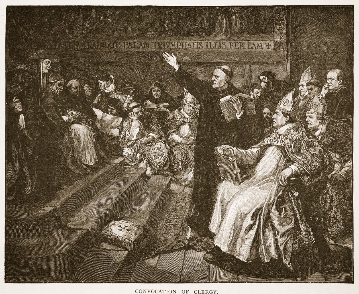 Convocation du Clergé, illustration de 