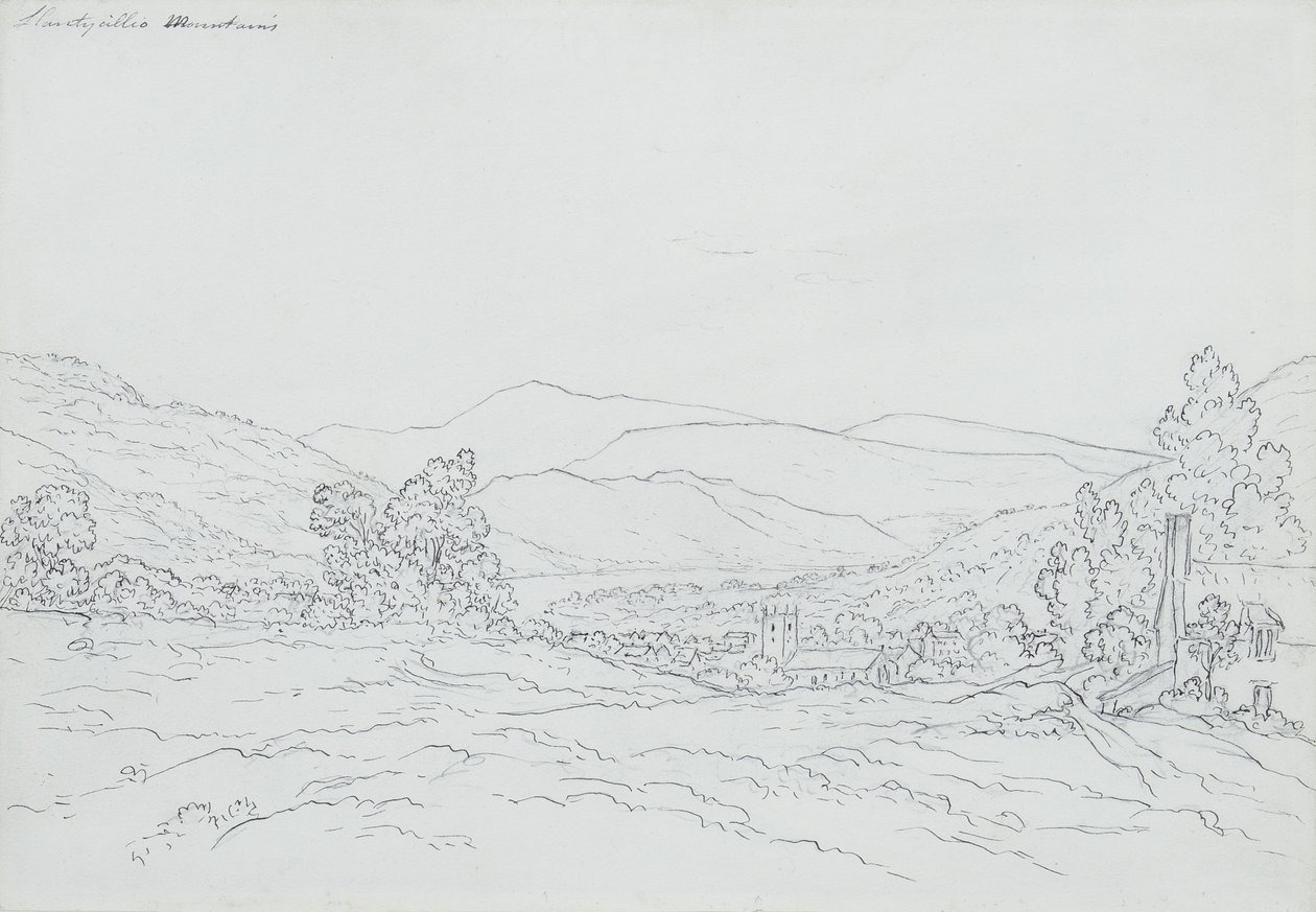 Montagne de Llantysilio, Pays de Galles - John Glover